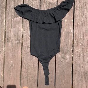 Off the shoulder bodysuit